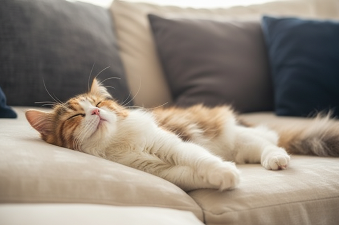 The Hammock-Style Nap: Why Cats Love That Sinking Feeling