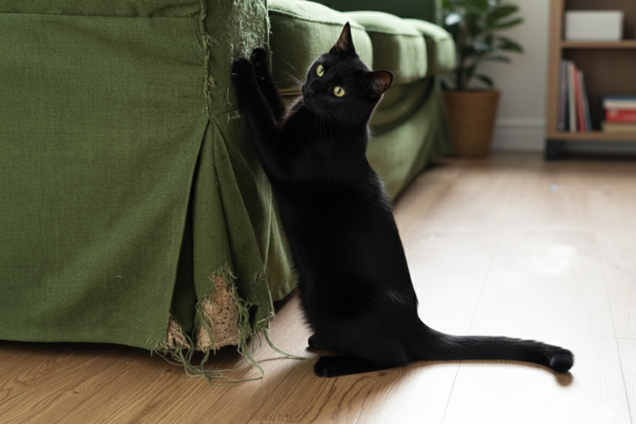 Why Your Cat Is Obsessed With Your Couch — And How To Stop The Claw Chaos