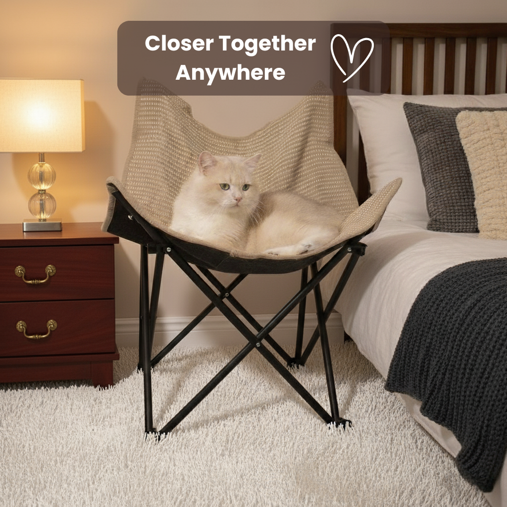 Nespur™ Foldable Scratch-Proof Cat Hammock Bed