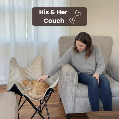 Nespur™ Foldable Scratch-Proof Cat Hammock Bed